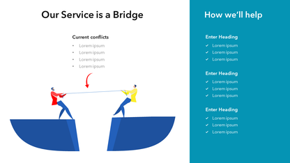 Business Illustrations Slide Template