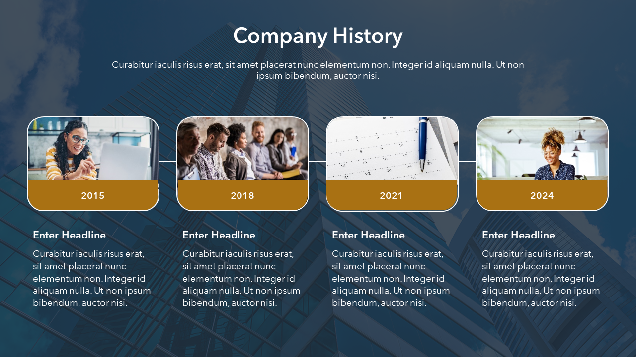 Company Profile PPT Template