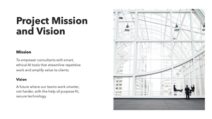 Project Charter Template PPT