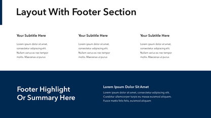 Simple Black & White PowerPoint Template