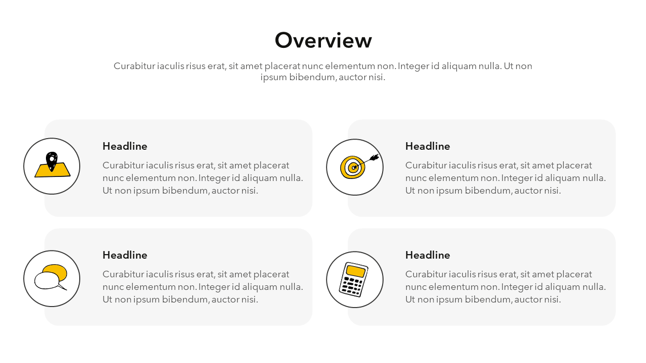 Services Presentation Template