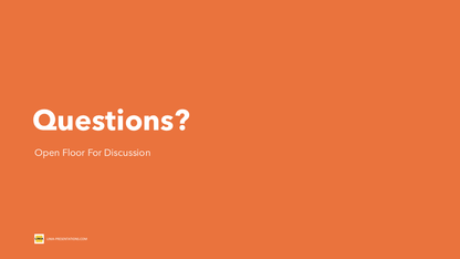 Minimal PPT Title & End Slides - in Red