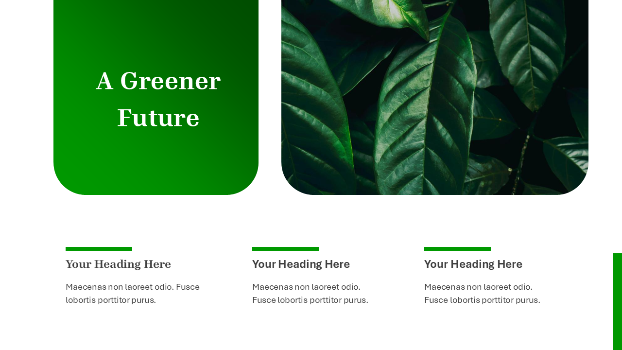 Nature PowerPoint Template