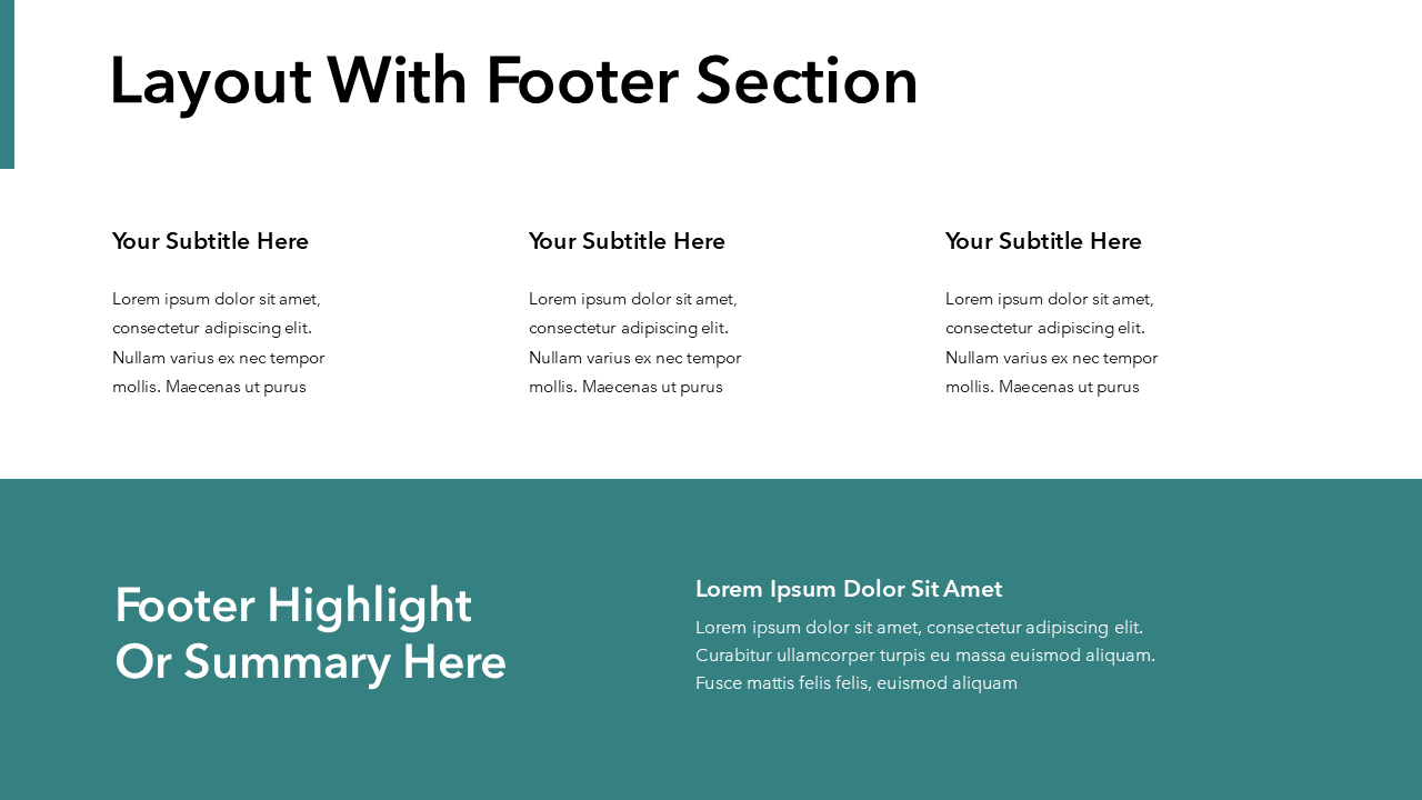 Simple Green PowerPoint Template