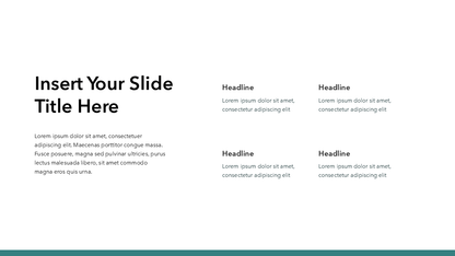 Simple Green PowerPoint Template