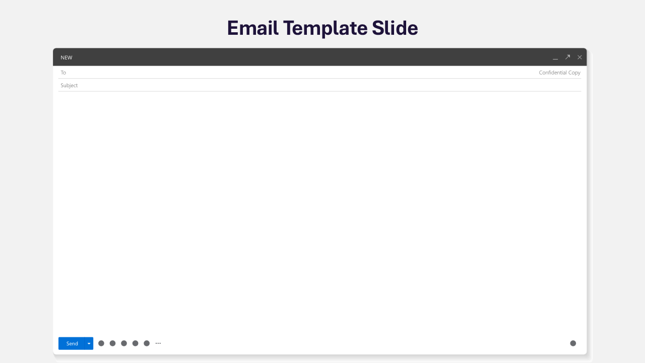 Email Template Slide