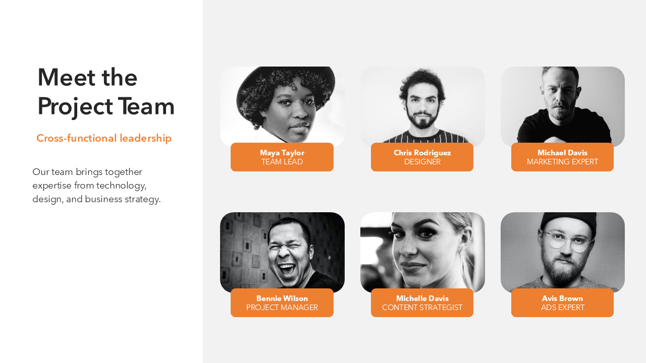 Project Kickoff Presentation Template