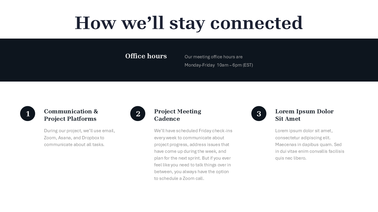 Customer Onboarding Template