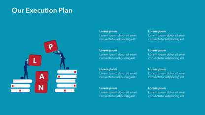 Business Illustrations Slide Template