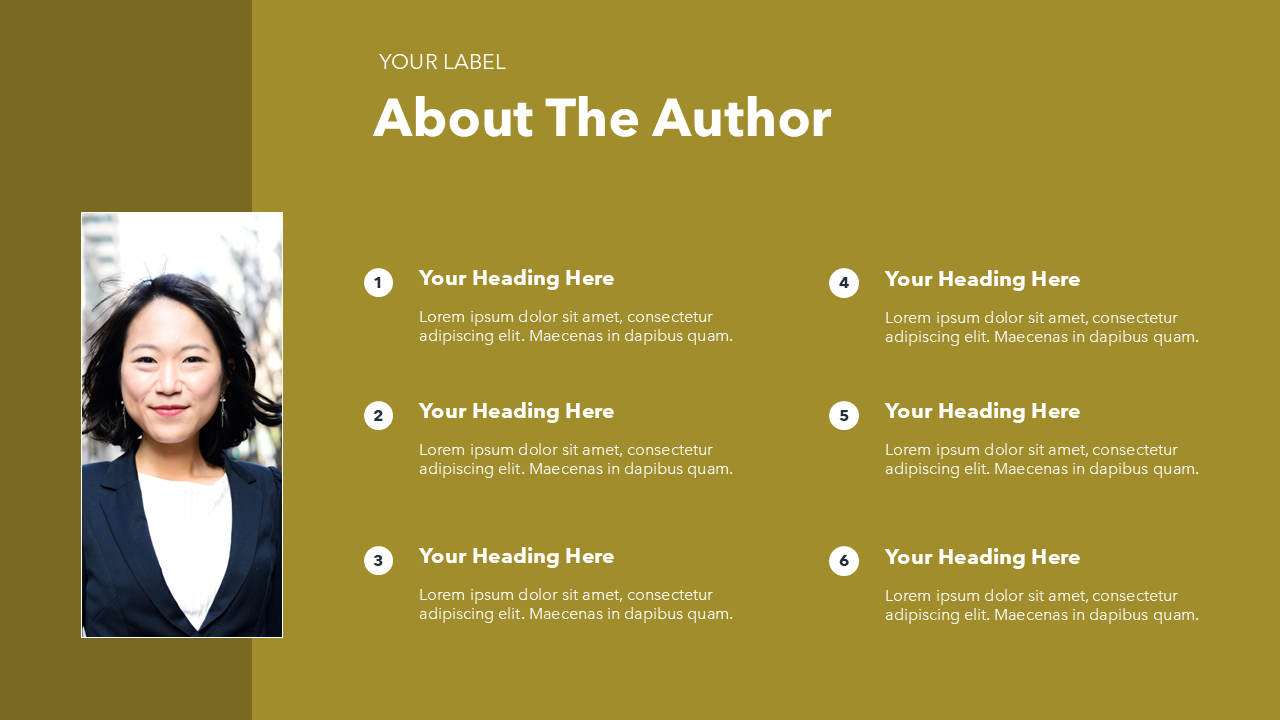 Numbered List PowerPoint