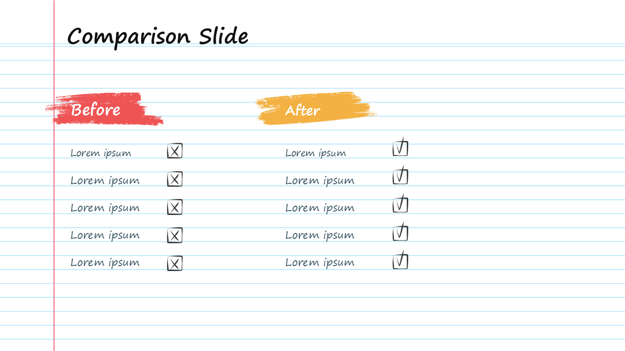 Notebook PPT Template