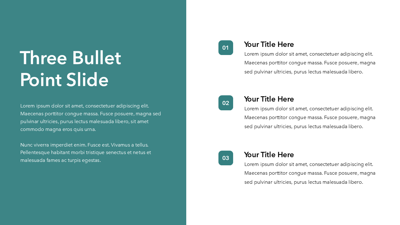 Simple Green PowerPoint Template