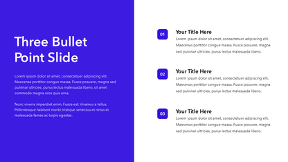 Simple Blue PowerPoint Template