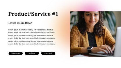 Gradient Presentation Template