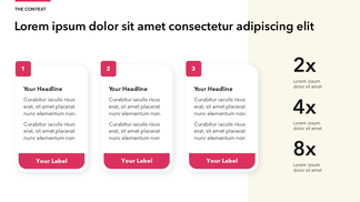 Red Accent Template | PPT | Google Slides