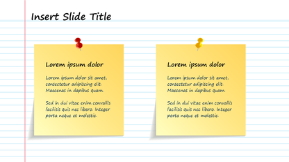 Notebook PPT Template