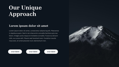 Black PPT Template
