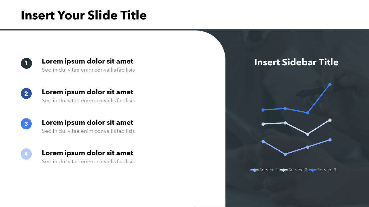 Sidebar Slide Template PPT