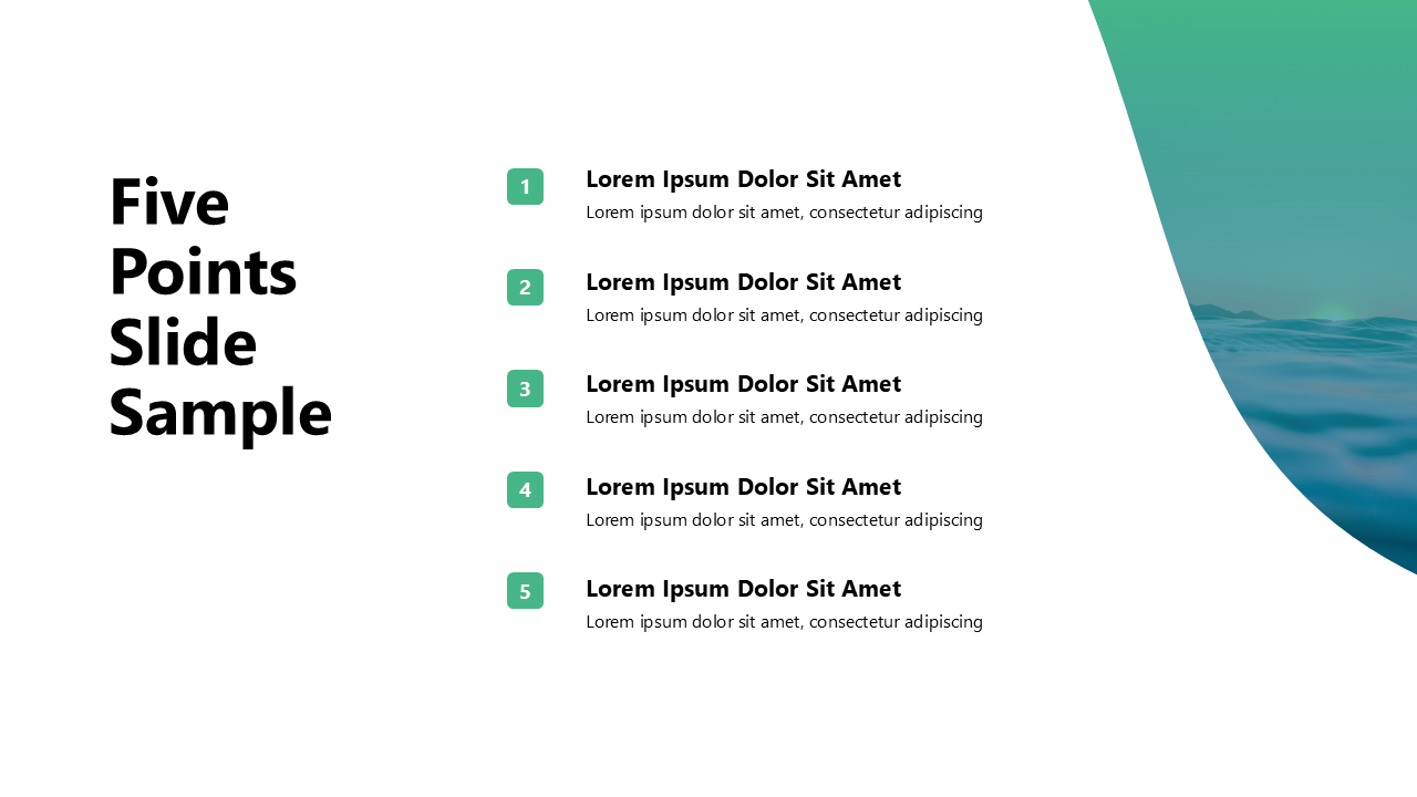 Waves PPT Theme