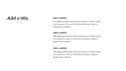 Minimalist PowerPoint Template
