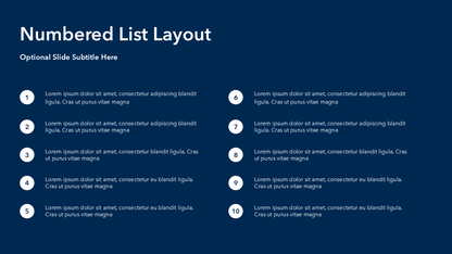 Simple Black & White PowerPoint Template