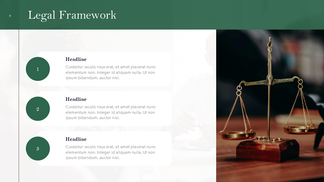 Law PPT Template | PowerPoint | Google Slides