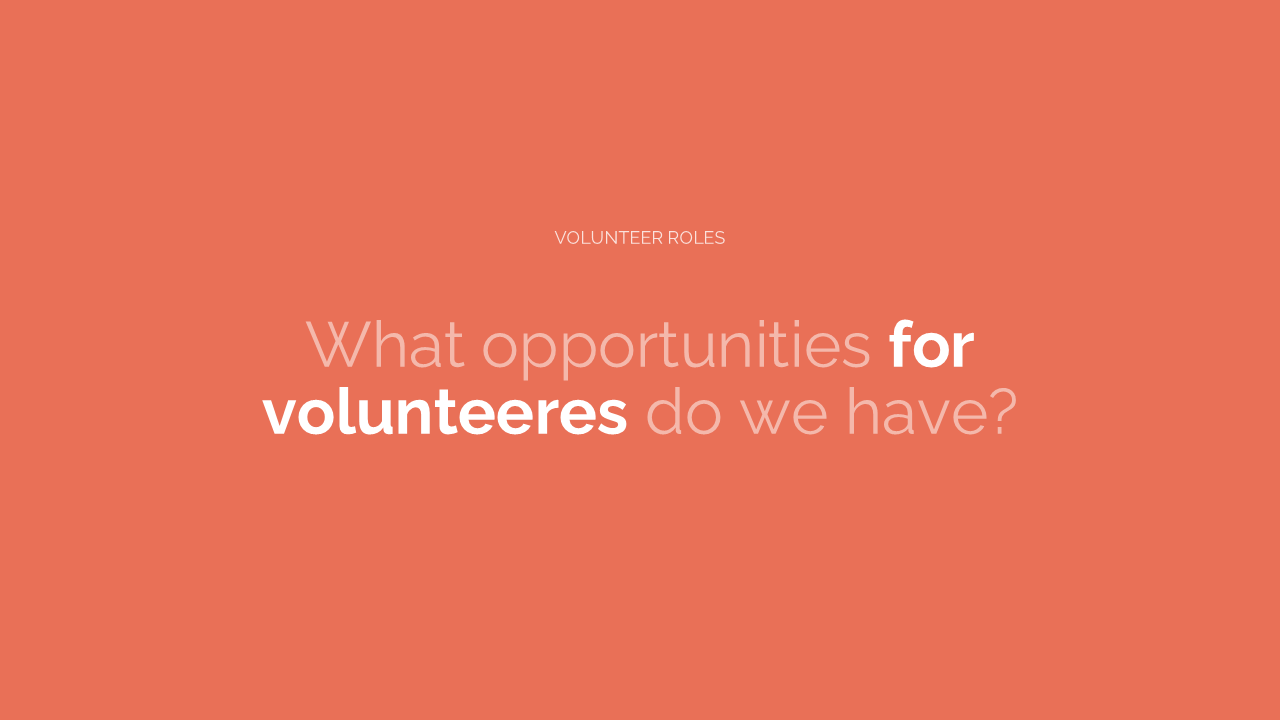 Volunteer Presentation