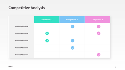 Comparison Slide Template