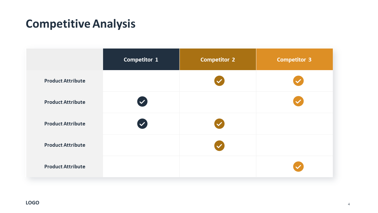 Comparison Slide Template