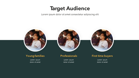 Target Audience Slide Template