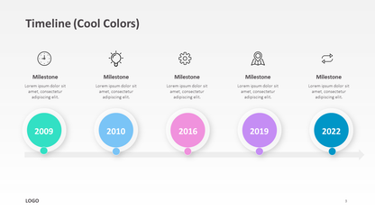 Timeline Slide Template