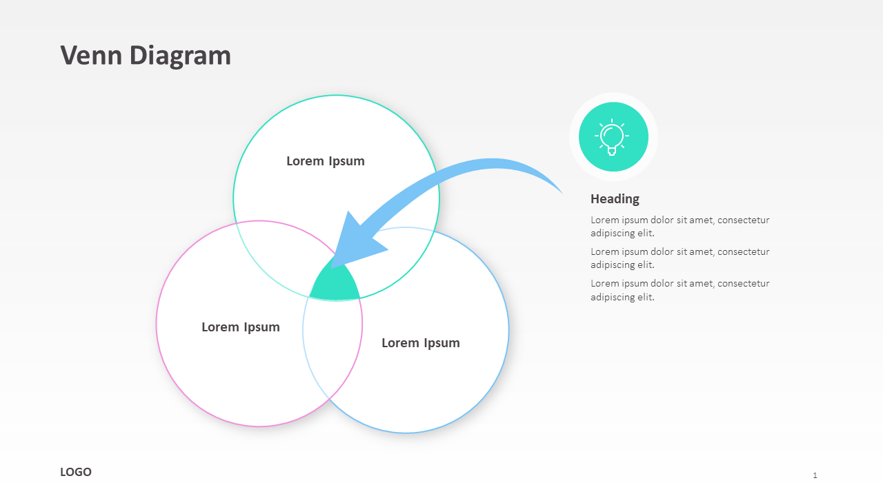 Venn Diagram - Slide Template