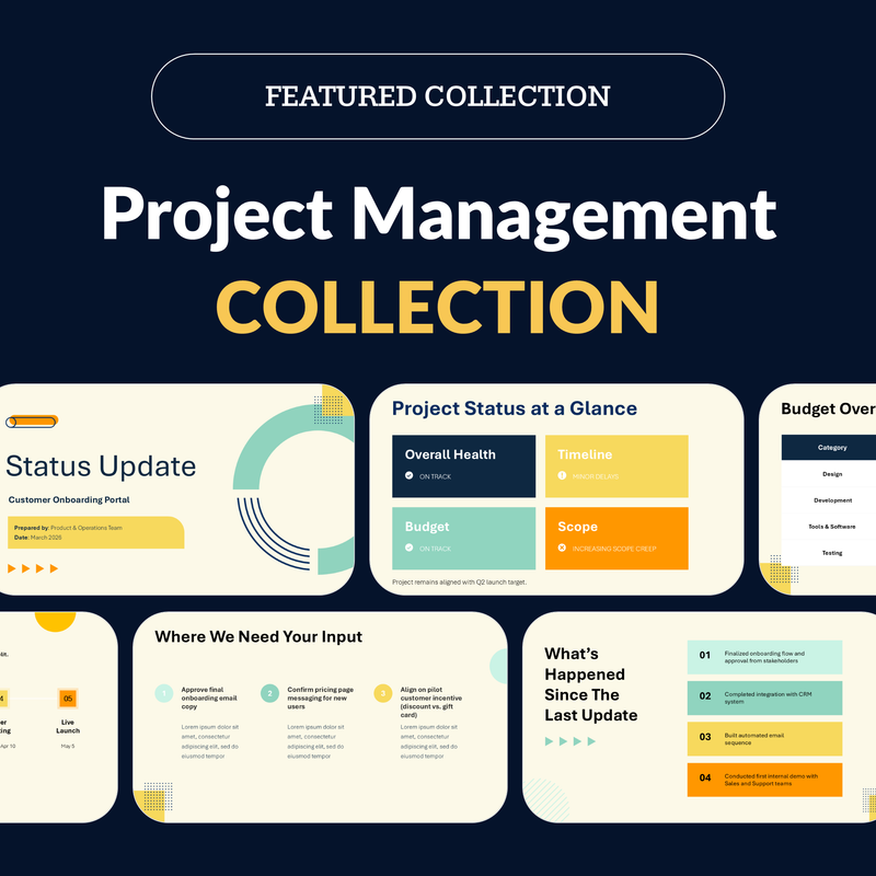Front page special: project management collection