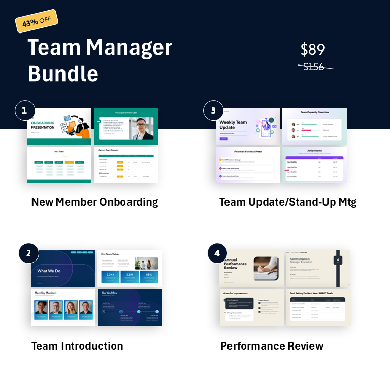 Team Manager Presentation Bundle